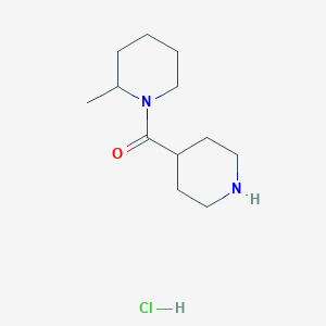 (2-Methyl-1-piperidinyl)(4-piperidinyl)methanone hydrochloride - 1220031-62-8