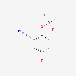 5-Fluoro-2-(trifluoromethoxy)benzonitrile - 1092460-82-6