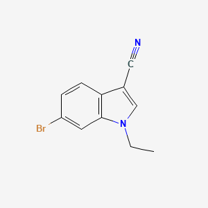 6-Bromo-1-ethyl-1H-indole-3-carbonitrile - 876734-31-5
