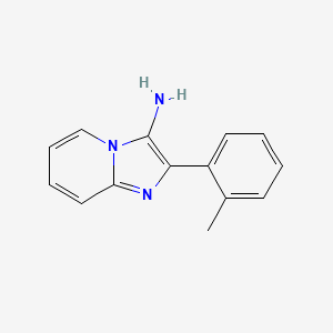 2-(o-Tolyl)imidazo[1,2-a]pyridin-3-amine - 1408748-72-0