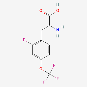 2-Fluoro-4-(trifluoromethoxy)-DL-phenylalanine - 1391008-15-3