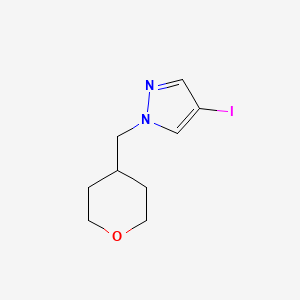 4-iodo-1-[(oxan-4-yl)methyl]-1H-pyrazole - 1266114-25-3