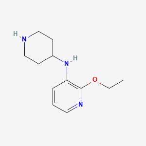 2-ethoxy-N-piperidin-4-ylpyridin-3-amine - 1182438-03-4