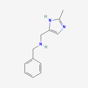 Benzyl [(2-Methyl-1H-imidazol-4-yl)methyl]amine - 1310255-26-5