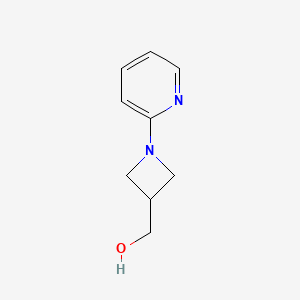 (1-(Pyridin-2-yl)azetidin-3-yl)methanol - 1420975-94-5