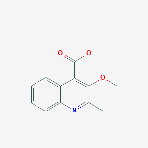 Methyl 3-methoxy-2-methylquinoline-4-carboxylate - 854860-19-8