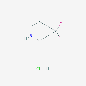 7,7-Difluoro-3-azabicyclo[4.1.0]heptane hydrochloride - 1376248-54-2