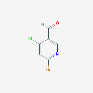 6-Bromo-4-chloronicotinaldehyde - 1060811-24-6