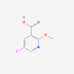 5-Iodo-2-methoxypyridine-3-carboxylic acid - 1407521-93-0