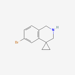 6'-bromo-2',3'-dihydro-1'H-spiro[cyclopropane-1,4'-isoquinoline] - 885269-25-0