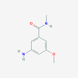 3-amino-5-methoxy-N-methylbenzamide - 1346245-37-1