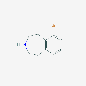 6-Bromo-2,3,4,5-tetrahydro-1H-benzo[d]azepine - 1379378-74-1