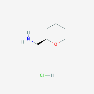 (R)-(tetrahydro-2H-pyran-2-yl)methanamine hydrochloride - 885331-26-0