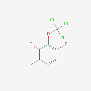1,3-Difluoro-4-methyl-2-(trichloromethoxy)benzene - 1404194-12-2