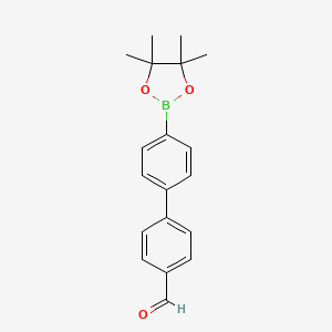 4'-(4,4,5,5-Tetramethyl-1,3,2-dioxaborolan-2-yl)-[1,1'-biphenyl]-4-carbaldehyde - 1040424-52-9