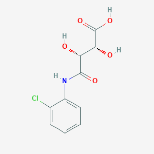 (2R,3R)-3-[(2-chlorophenyl)carbamoyl]-2,3-dihydroxypropanoic acid - 17447-33-5