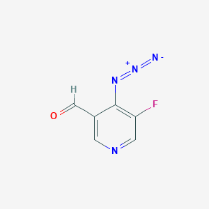 4-Azido-5-fluoropyridine-3-carbaldehyde - 1378039-78-1