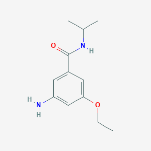 3-Amino-5-ethoxy-N-isopropylbenzamide - 1499212-80-4