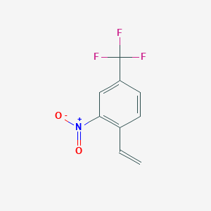 2-Nitro-4-(trifluoromethyl)-1-vinylbenzene - 1553981-34-2