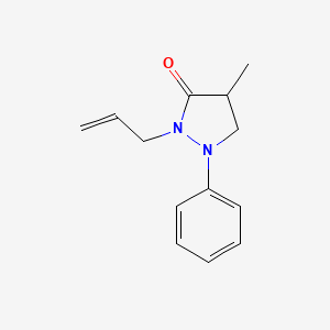 2-Allyl-4-methyl-1-phenylpyrazolidin-3-one - 888501-00-6
