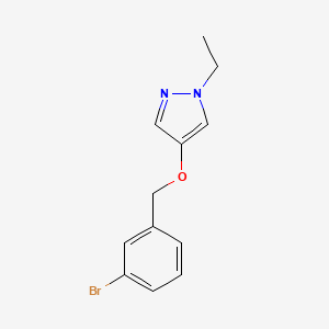 4-(3-Bromobenzyloxy)-1-ethyl-1H-pyrazole - 1770047-01-2