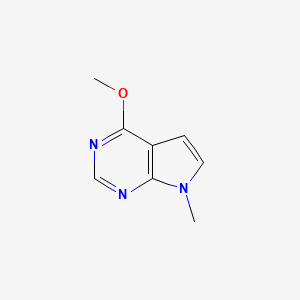 4-methoxy-7-methyl-7H-pyrrolo[2,3-d]pyrimidine - 1644602-67-4