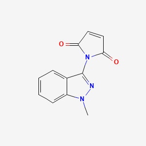 1-(1-methyl-1H-indazol-3-yl)-1H-pyrrole-2,5-dione - 1440535-46-5