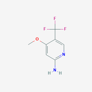 4-Methoxy-5-(trifluoromethyl)pyridin-2-amine - 1227571-99-4