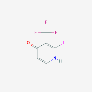 4-Hydroxy-2-iodo-3-(trifluoromethyl)pyridine - 1227571-40-5