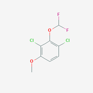 2,4-Dichloro-3-(difluoromethoxy)anisole - 1806321-26-5
