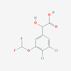 3,4-Dichloro-5-(difluoromethoxy)mandelic acid - 1806297-50-6