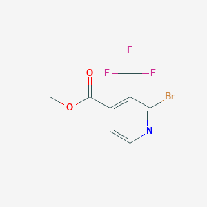 Methyl 2-bromo-3-(trifluoromethyl)isonicotinate - 1227581-49-8