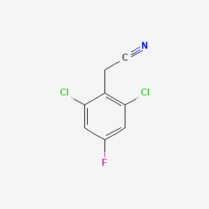 2,6-Dichloro-4-fluorophenylacetonitrile - 1803854-81-0