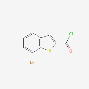 7-Bromo-1-benzothiophene-2-carbonyl chloride - 1935390-73-0