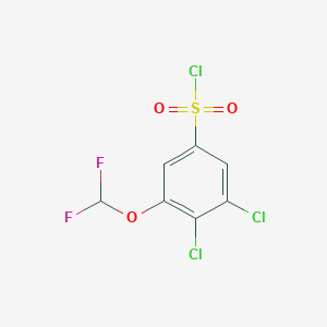 3,4-Dichloro-5-(difluoromethoxy)benzenesulfonyl chloride - 1807058-60-1