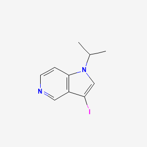 3-Iodo-1-isopropyl-1H-pyrrolo[3,2-c]pyridine - 1597421-43-6