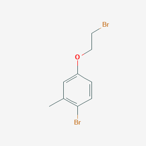 1-Bromo-4-(2-bromoethoxy)-2-methylbenzene - 1471293-56-7