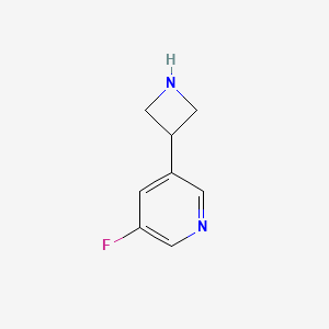 3-(Azetidin-3-yl)-5-fluoropyridine - 1260779-41-6