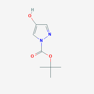 tert-butyl 4-hydroxy-1H-pyrazole-1-carboxylate - 1394947-77-3
