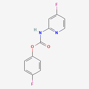 4-Fluorophenyl 4-fluoropyridin-2-ylcarbamate - 1993323-88-8
