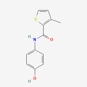 N-(4-hydroxyphenyl)-3-methylthiophene-2-carboxamide - 1038241-72-3