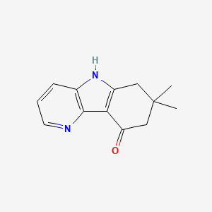 7,8-Dihydro-7,7-dimethyl-5H-pyrido[3,2-b]indol-9(6H)-one - 1595028-26-4