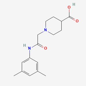 1-{2-[(3,5-Dimethylphenyl)amino]-2-oxoethyl}piperidine-4-carboxylic acid - 1082910-24-4