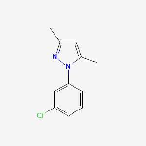 1-(3-chlorophenyl)-3,5-dimethyl-1H-pyrazole - 294877-27-3