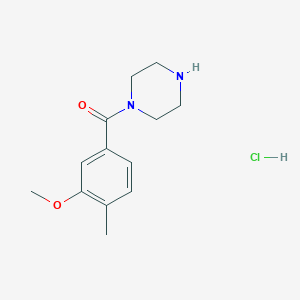 1-(3-Methoxy-4-methylbenzoyl)piperazine hydrochloride - 1171557-04-2