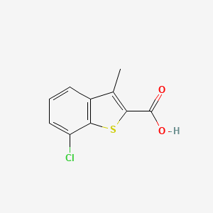 7-Chloro-3-methylbenzo[B]thiophene-2-carboxylic acid - 752135-41-4
