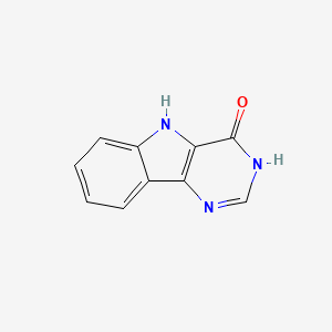 3H-Pyrimido[5,4-b]indol-4(5H)-one - 61553-71-7