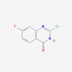 2-chloro-7-fluoroquinazolin-4(3H)-one - 1107694-77-8