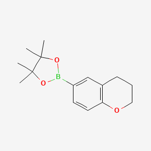 2-(Chroman-6-yl)-4,4,5,5-tetramethyl-1,3,2-dioxaborolane - 1002727-88-9