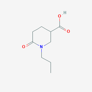6-Oxo-1-propylpiperidine-3-carboxylic acid - 915924-93-5